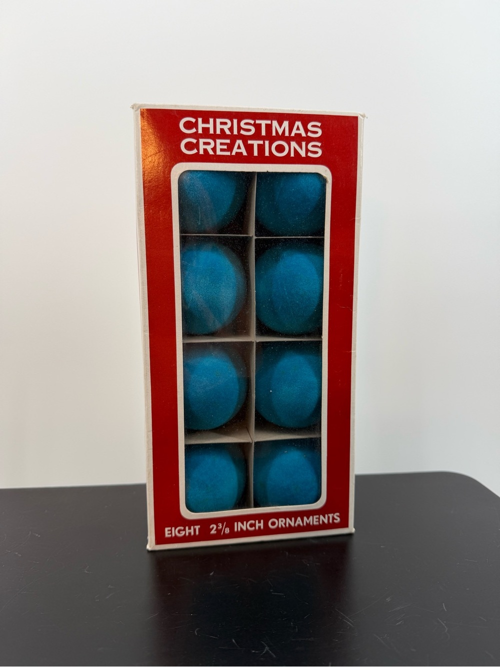 Turquoise Blue Holiday Ornament Set